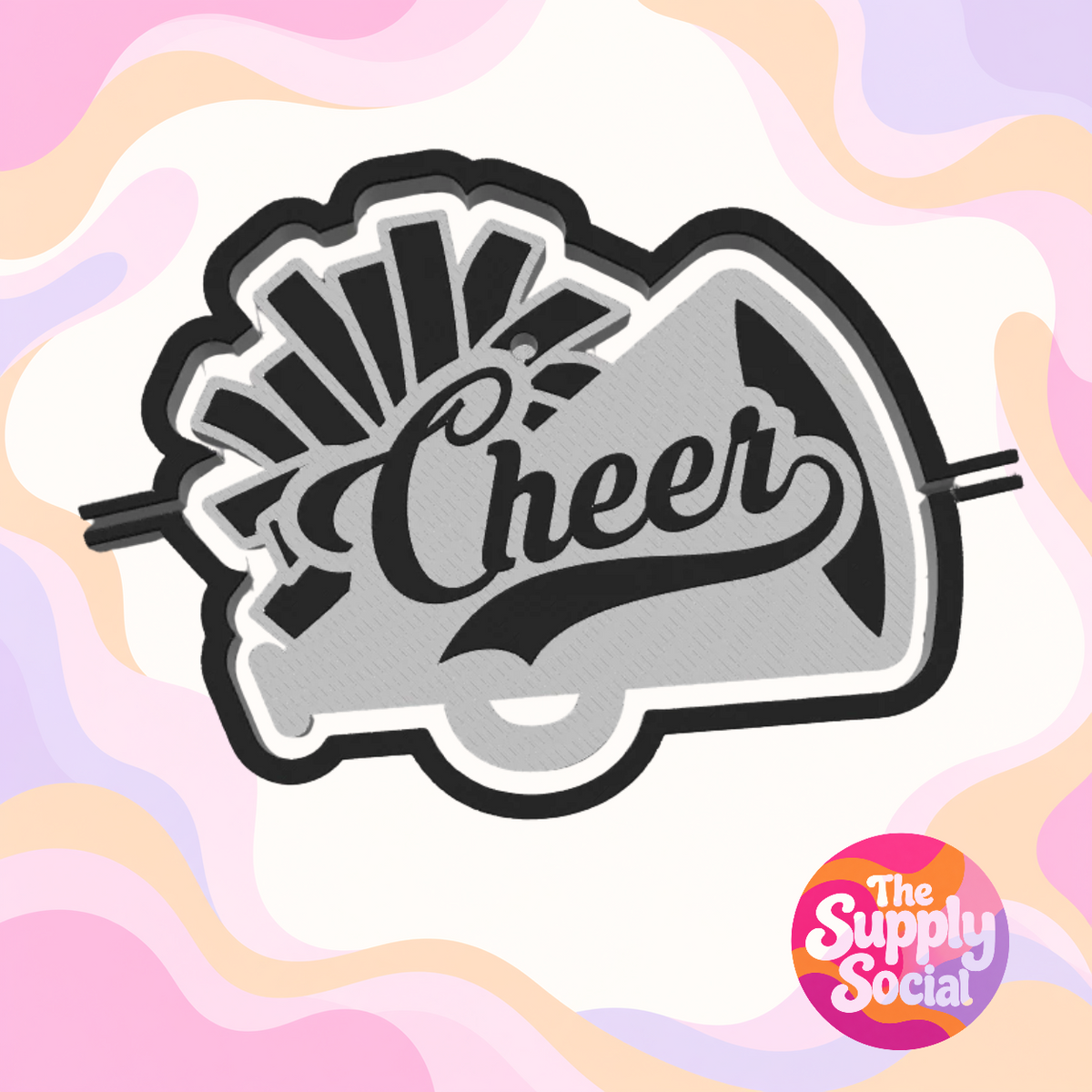 Cheer Silicone Freshie Mold