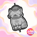 Holiday Cat Silicone Freshie Mold