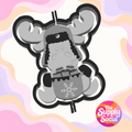 Winter Moose Silicone Freshie Mold